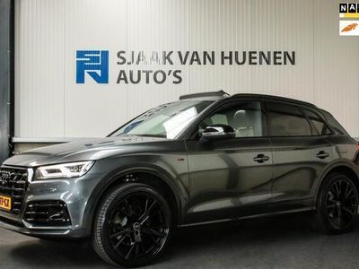 tweedehands Audi Q5 55 TFSI e Quattro Competition Pro Line S S-Line 367pk Automaat! 1e Eig|Panoramadak|Virtual Cockpit|S kuipstoelen|B&O|Black