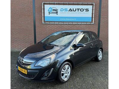 Occasion Opel Corsa Design Edition 86 PK (63 kW) 2013 Zwart (metallic) Hatchback