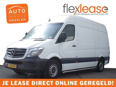 tweedehands Mercedes Sprinter 314 2.2 CDI 143pk 366 EHD - Navi, Airco, Cruise, PDC, 3 Pers, Grijs kenteken