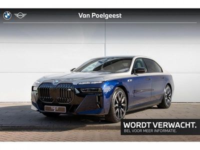 Bmw individual tansanit metallic / oxidgrau metallic (blauw metallic) Gebruikt 2025 BMW i7 Comfort Edition Sedan | € 159.900