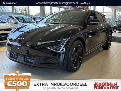Zwart Nieuw 2025 Kia EV6 Light SUV | € 43.445 (Eerlijke prijs)
