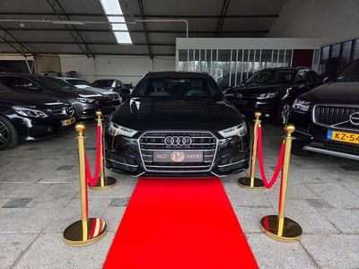 Zwart Gebruikt 2017 Audi A6 S-Line Stationwagen | € 14.444