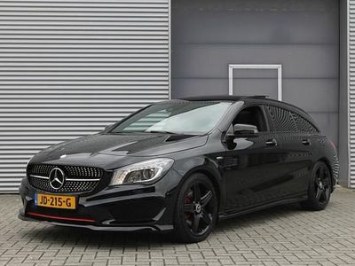 Zwart (metallic) Gebruikt 2016 Mercedes CLA250 Shooting Brake Ambition Stationwagen | € 19.999 (Goede deal)