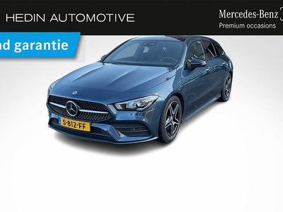 Blauw Occasion 2023 Mercedes CLA180 Shooting Brake AMG line Stationwagen | € 34.900 (Iets duurder)