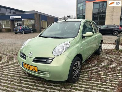 Groen (metallic) Occasion 2005 Nissan Micra Visia Hatchback | € 1.099 (Eerlijke prijs)
