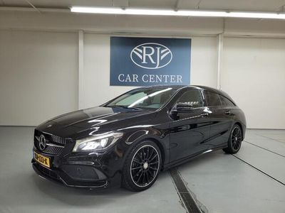 tweedehands Mercedes CLA180 Shooting Brake AMG Night Edition Plus Automaat | Navi | Half leder | Facelift