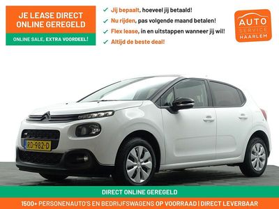 Wit metallic Gebruikt 2017 Citroën C3 PureTech Hatchback | € 6.900 (Eerlijke prijs)