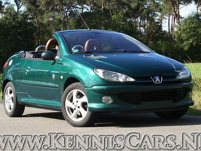 Groen Gebruikt 2003 Peugeot 206 CC Roland Garros Cabriolet | € 3.650 (Duur)