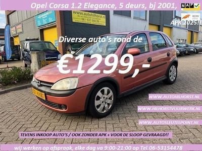 tweedehands Opel Corsa 1.2-16V Elegance , van particulier, meeneemprijs / wij werken uitsluitend op tel. afspraak!