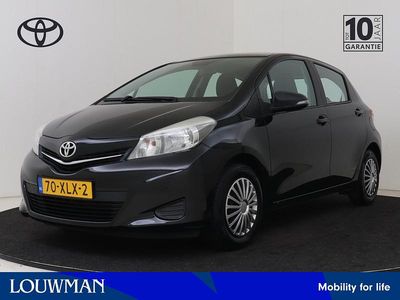 Zwart Occasion 2012 Toyota Yaris Hatchback | € 8.995 (Eerlijke prijs)