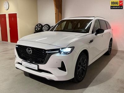 Wit Occasion 2024 Mazda CX-80 Exclusive-Line SUV | € 49.995 (Super prijs)