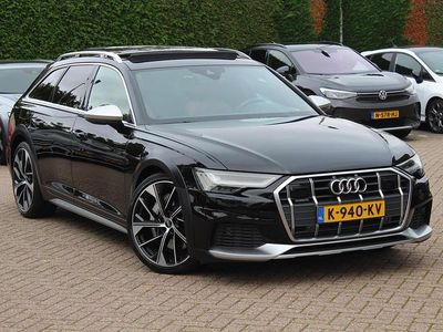 Zwart Gebruikt 2021 Audi A6 Proline Stationwagen | € 51.950 (Eerlijke prijs)
