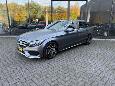 Grijs Gebruikt 2018 Mercedes C180 Premium Stationwagen | € 20.900 (Eerlijke prijs)
