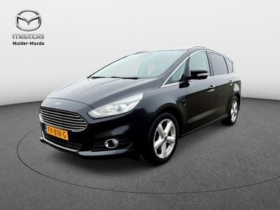 Zwart Occasion 2017 Ford S-MAX Titanium MPV | € 12.950 (Super prijs)