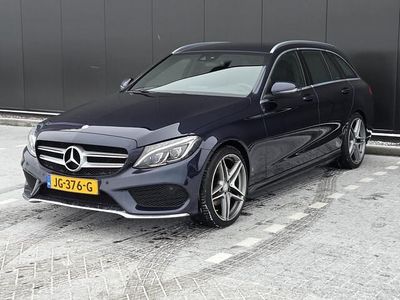 Blauw Occasion 2016 Mercedes C180 Ambition Stationwagen | € 14.950 (Eerlijke prijs)