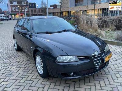 Zwart Gebruikt 2004 Alfa Romeo 156 Impression Stationwagen | € 1.795