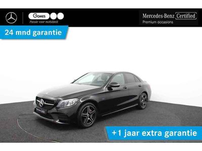 tweedehands Mercedes C300e | Panoramadak | AMG