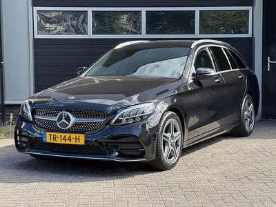 Occasion Mercedes C180 AMG 156 PK (114 kW) 2018 Zwart Stationwagen