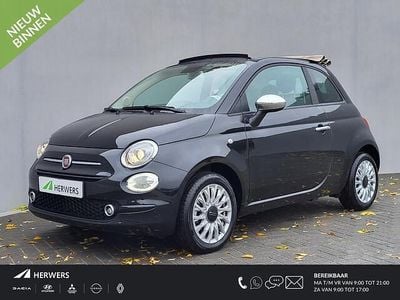 Occasion Fiat 500C 69 PK (50 kW) 2024 Zwart Cabriolet
