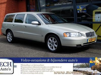 tweedehands Volvo V70 2.4 170 pk Aut. Edition, Trekhaak, Airco, Cruise C