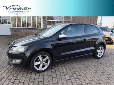 Zwart Occasion 2012 VW Polo Trendline Hatchback | € 5.985 (Iets duurder)