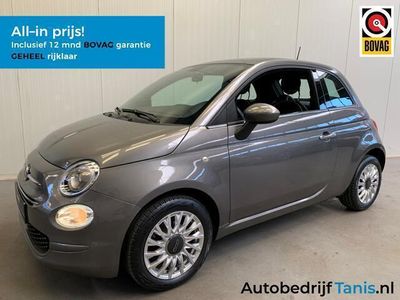 tweedehands Fiat 500 1.2 Lounge AIRCO/ECC-NAVI by CARPLAY-PANODAK-PDC-L