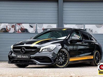 Occasion Mercedes CLA45 AMG Shooting Brake AMG 381 PK (280 kW) 2018 Zwart Stationwagen