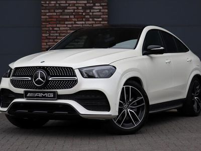 tweedehands Mercedes 350 GLE-KLASSE Coupéde 4-MATIC AMG Line Aut9, Hybride, Luchtvering, Panoramadak, Surround Camera, Burmester, Keyless Go, Leder, Stoelverwarming/-ventilatie, Distronic+, Rijassistentiepakket, Etc,