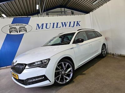 Wit Gebruikt 2021 Skoda Superb Business Line Stationwagen | € 25.750 (Iets duurder)