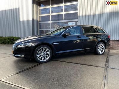 Occasion Jaguar XF Sportbrake Business Edition 200 PK (147 kW) 2013 Zwart Stationwagen