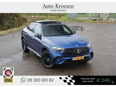 Blauw Gebruikt 2024 Mercedes GLC400d AMG line Coupé | € 59.950 (Eerlijke prijs)