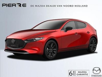 Nieuw Mazda 3 Homura-Line 141 PK (103 kW) 2025 Rood (metallic) Hatchback