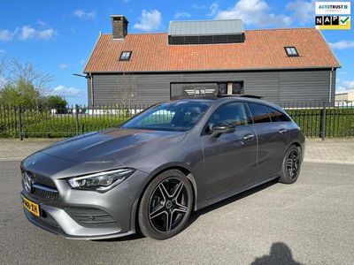 tweedehands Mercedes CLA180 Shooting Brake AMG Styling- BURMESTER PANORAMADAK -SFEER