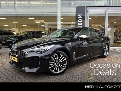 Zwart Gebruikt 2018 Kia Stinger GT-Line Hatchback | € 23.950