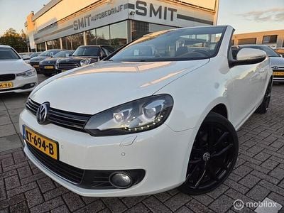 Wit (metallic) Gebruikt 2012 VW Golf Cabriolet Highline Cabriolet | € 7.900 (Eerlijke prijs)
