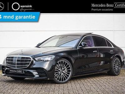 tweedehands Mercedes S580 e Lang AMG Line Head-UP | 3D bestuurdersdisplay | Burmester 3D | Sfeerverlichting | Chauffeurpakket | Rijassistentie pakket |