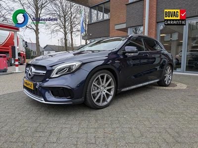 Blauw Occasion 2018 Mercedes GLA45 AMG Premium SUV | € 36.500 (Eerlijke prijs)