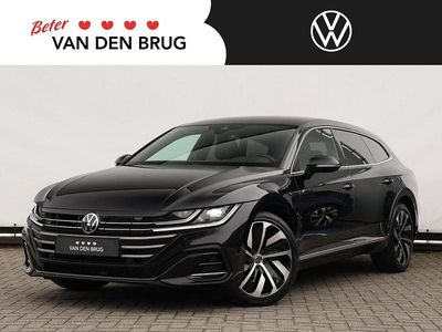 Zwart Gebruikt 2022 VW Arteon R-line Stationwagen | € 30.900 (Eerlijke prijs)