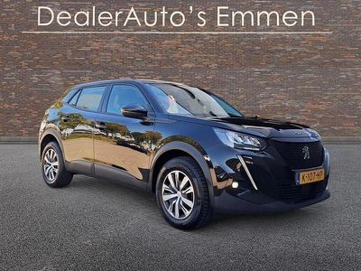 Zwart Gebruikt 2021 Peugeot 2008 Active SUV | € 14.950 (Eerlijke prijs)