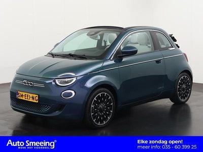 Blauw Occasion 2026 Fiat 500e La Prima Cabriolet | € 20.690 (Super prijs)