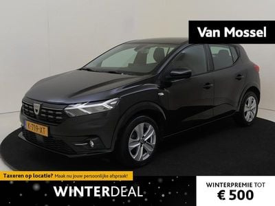 Zwart Occasion 2021 Dacia Sandero Comfort Hatchback | € 12.425 (Eerlijke prijs)
