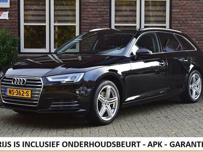 Zwart Occasion 2017 Audi A4 Sport Stationwagen | € 16.499 (Eerlijke prijs)