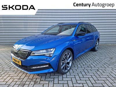 tweedehands Skoda Superb Combi 1.4 TSI iV Sportline Business + Pano dak + Electrisch zwenkbare trekhaak + 19 inch