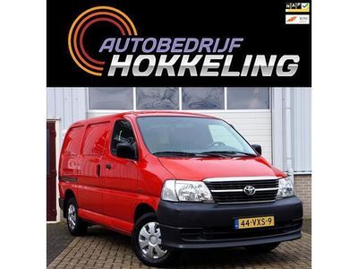 tweedehands Toyota HiAce 2.5 D-4D KWB Comfort: 3-ZITS = 1e EIGENAAR !!