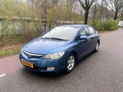 tweedehands Honda Civic 1.3 Hybrid AUTOMAAT Airco 264.690 DKM Blauw 2006