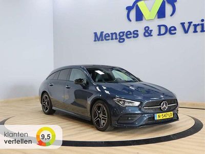 Occasion Mercedes CLA180 Shooting Brake Business 136 PK (100 kW) 2021 Blauw Stationwagen