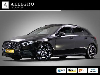 Zwart Gebruikt 2022 Mercedes A180 AMG line Hatchback | € 31.945 (Iets duurder)