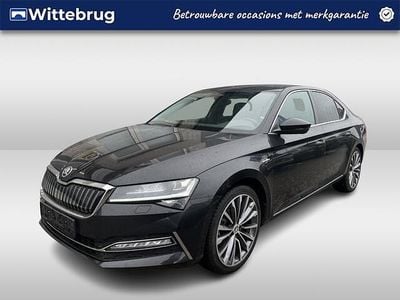 Occasion Skoda Superb LAURIN & KLEMENT 218 PK (160 kW) 2022 Zwart Hatchback