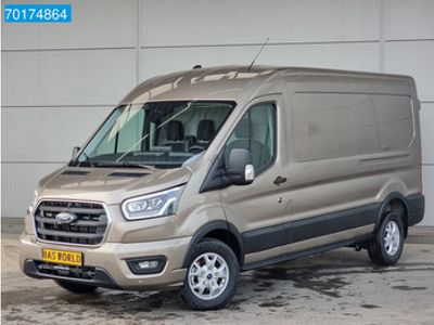 tweedehands Ford Transit 170pk Automaat L3H2 Limited Navi Xenon Camera 12''Scherm CarPlay 11m3 Airco Cruise control