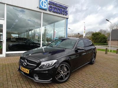 Occasion Mercedes C450 AMG AMG 367 PK (269 kW) 2016 Zwart, metallic lak Stationwagen